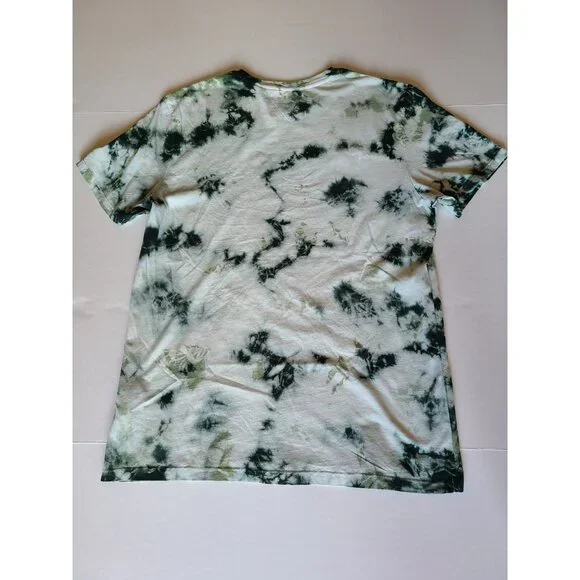 Guess Short-Sleeve Basic Tie-dye Logo Graphic T-Shirt Size L - Picture 6 of 6